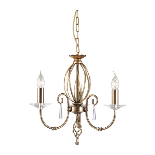 Люстра Elstead Lighting AG3-AGED-BRASS Люстра Elstead Lighting AG3-AGED-BRASS