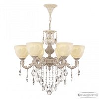 Люстра с хрустальными подвесками AL79101/6/175 B WMN P1 U Angel Bohemia Ivele Crystal (Богемия Ивеле Кристалл)