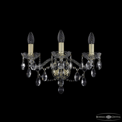 Бра хрустальные 1415B/3/165 G Бра хрустальные 1415B/3/165 G