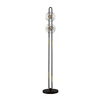 5407/23FL MODERN ODL_EX24 101 черный/золотой/металл/стекло Торшер LED 23W 3000K 1940Лм MAGNET