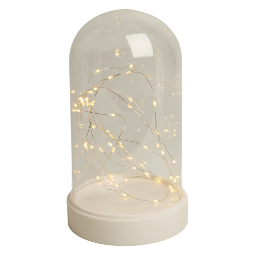 Световая фигура "Колба с Нитью Роса" 50LED 2700K, батарейки 3*АА, 23см, LT135 фото 6