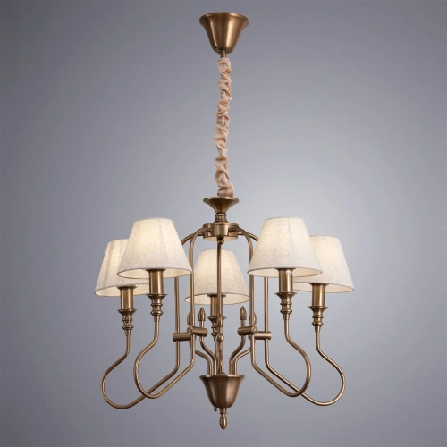 Подвесная люстра Arte Lamp AGIO A6086LM-5PB фото 2 Подвесная люстра Arte Lamp AGIO A6086LM-5PB фото 2