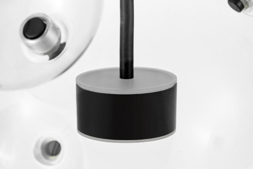 Подвесной светильник Lumina Deco Neroni LDP 6016-3+1 BK фото 7