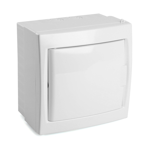 Бокс настенный STEKKER EBX50-3/04-20 4 модуля, белый, пластик, серия ArcaClass фото 3