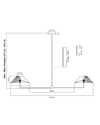 Золотая люстра Харриет фото 2 Золотая люстра Харриет фото 2