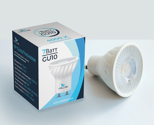 TP GU10/7W/4000K светодиодная лампа TP GU10/7W/4000K светодиодная лампа
