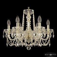 Люстра 5402/6/165 G Clear/M-1F Bohemia Ivele Crystal (Богемия Ивеле Кристалл)