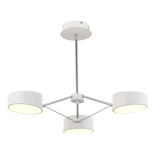 SLE6005-502-03 Светильник потолочный Белый, Хром/Белый LED 3*10W VALLE фото 7