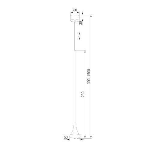 Светильник подвесной светодиодный Hall 5W 3000K белый 50314 LED фото 5 Светильник подвесной светодиодный Hall 5W 3000K белый 50314 LED фото 5