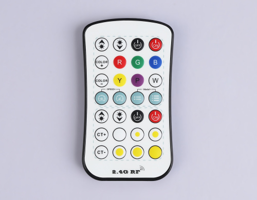 Контроллер для светодиодных лент RGB+CCT c пультом 12А 12В 144Вт - 24В 288Вт фото 2 Контроллер для светодиодных лент RGB+CCT c пультом 12А 12В 144Вт - 24В 288Вт фото 2