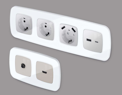 Рамка AMBRELLA VOLT OF640101 фото 4