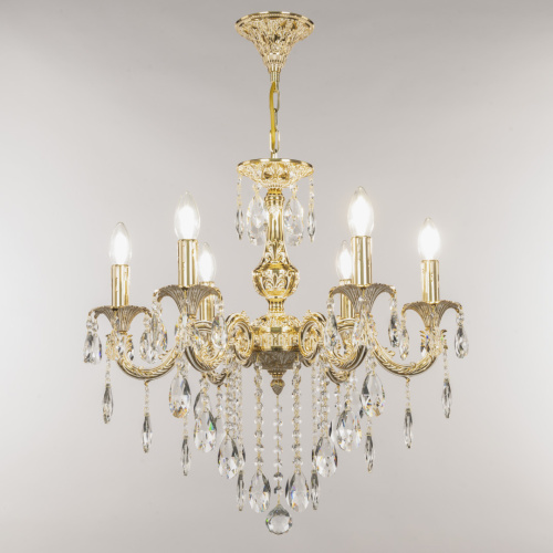 Люстра с хрустальными подвесками AL79101/6/175 B GW Bohemia Ivele Crystal (Богемия Ивеле Кристалл) фото 3