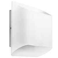 808620 Светильник настенный MURO I 2х40W G9 ХРОМ/БЕЛЫЙ