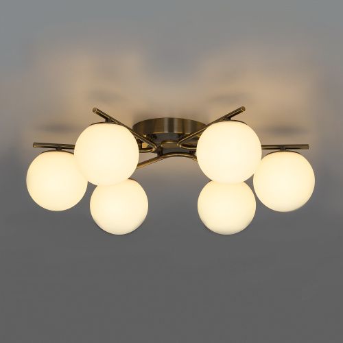 Citilux Адам Смарт CL228A163 RGB LED Умная люстра Бронза фото 9