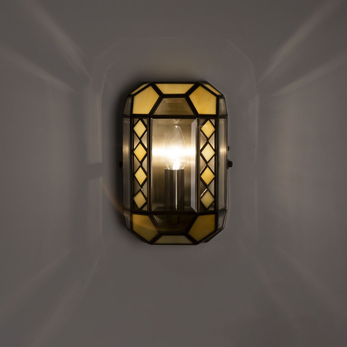 Citilux Фасет CL441311 Бра витражное Бронза фото 7 Citilux Фасет CL441311 Бра витражное Бронза фото 7