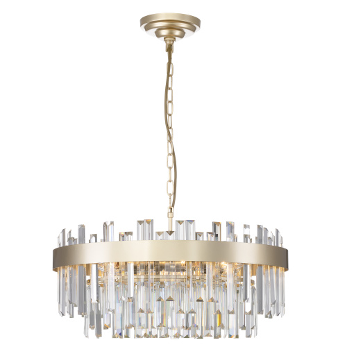Citilux Лаура CL301282 Люстра хрустальная подвесная Шампань фото 4 Citilux Лаура CL301282 Люстра хрустальная подвесная Шампань фото 4