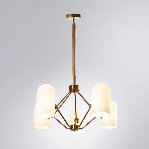 Подвесная люстра Arte Lamp CASSEL A5454LM-5PB фото 2 Подвесная люстра Arte Lamp CASSEL A5454LM-5PB фото 2