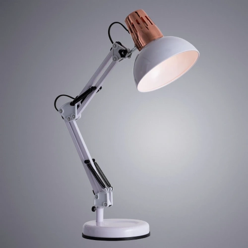 Офисная настольная лампа Arte Lamp LUXO A2016LT-1WH фото 2 Офисная настольная лампа Arte Lamp LUXO A2016LT-1WH фото 2