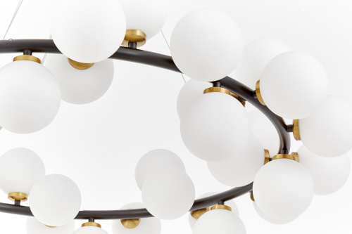 Подвесной светильник Lumina Deco Marsiada LDP 6033-40 BK+MD фото 5