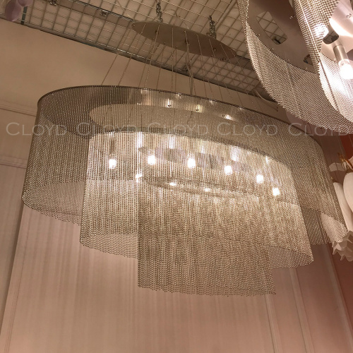 Люстра Cloyd ONASSIS C10 / шир. 100 см - никель сатин (арт.11462) фото 3