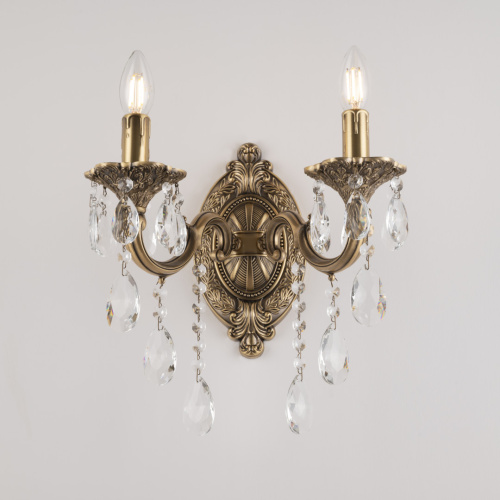 Бра с хрустальными подвесками AL7801B10/2/175 B FP Bohemia Ivele Crystal (Богемия Ивеле Кристалл) фото 4