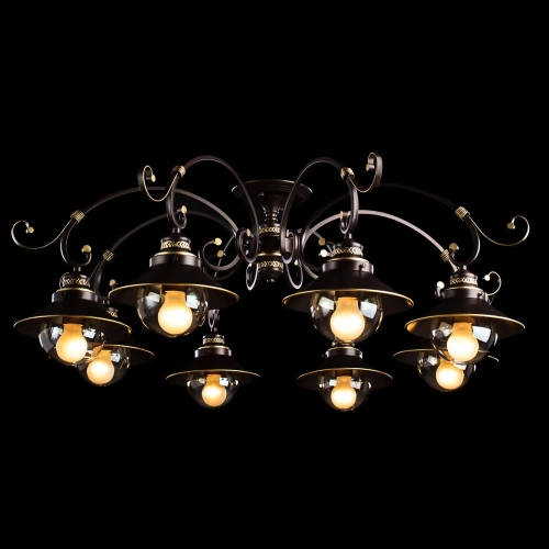 Потолочная люстра Arte Lamp GRAZIOSO A4577PL-8CK фото 2 Потолочная люстра Arte Lamp GRAZIOSO A4577PL-8CK фото 2