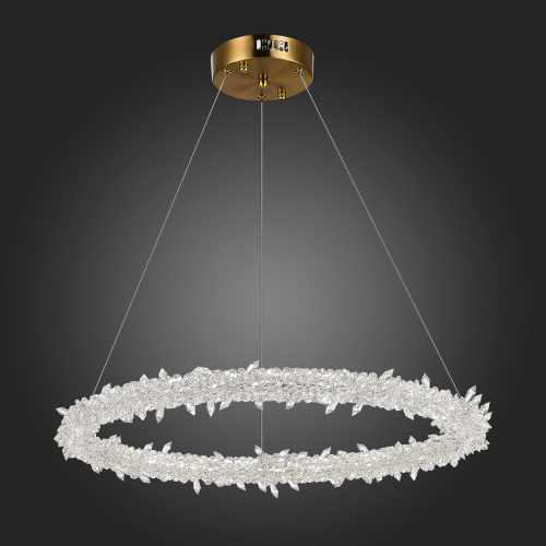 SL6105.203.01 Люстра подвесная ST-Luce Золотистый/Прозрачный LED 1*58W 3000 - 6500K Lucchero фото 7