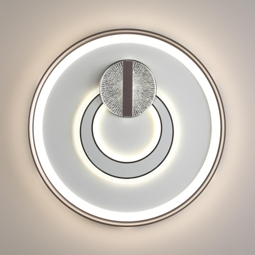 7787/85L PIKO LED SN 607 Светильник металл/белый/бронза LED 85Вт 3000-6500K D495 IP20 пульт ДУ GEMINI фото 5