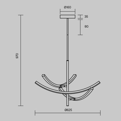 Подвесной светильник Maytoni MOD428PL-L27BK фото 7 Подвесной светильник Maytoni MOD428PL-L27BK фото 7