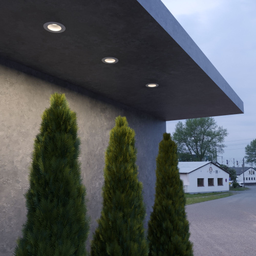 Встраиваемый точечный светильник 35128/U белый фото 5