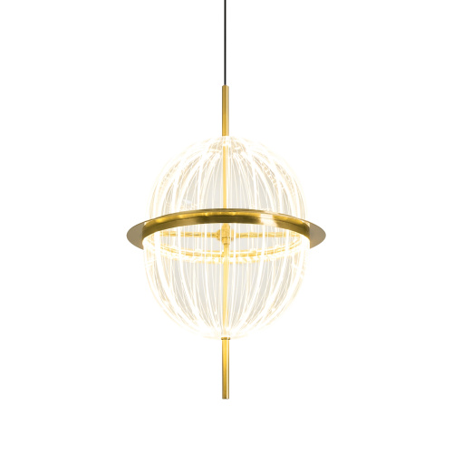 Подвесной светильник 8631P/C copper/clear