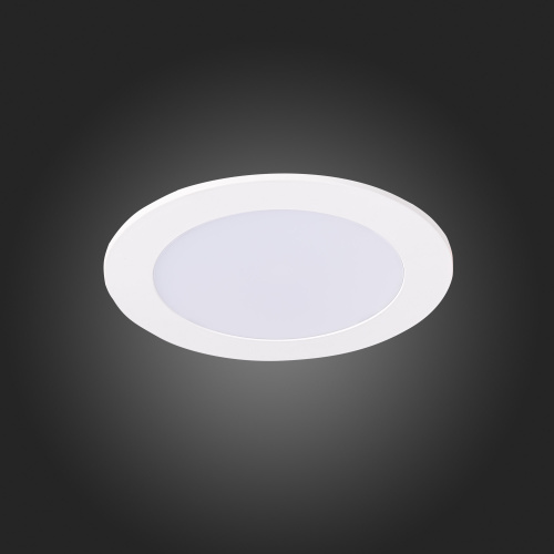 ST209.538.09 Св-к встр. Белый LED 1*9W 3000K 585Lm Ra80 110° IP20 D145xH8 90-265V Встраиваемые светильники фото 2