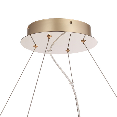 SL6135.223.01 Светильник подвесной ST-Luce золото/прозрачный, янтарный LED 1*56W 3000K LIGHTSOME фото 7
