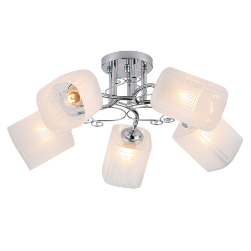 Потолочный светильник Escada 1105/5PL E27*40W Chrome Потолочный светильник Escada 1105/5PL E27*40W Chrome