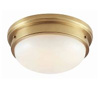 Потолочный светильник Cloyd PLAINY FM4 / Ø50 см - латунь (арт.10228)