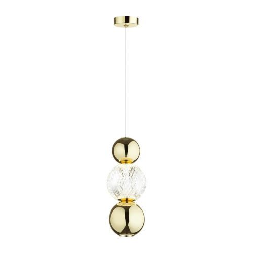 5008/7LA L-VISION ODL23 573 золотой/прозрачный/металл/акрил Подвес LED 7W 4000K 300Лм CRYSTAL 5008/7LA L-VISION ODL23 573 золотой/прозрачный/металл/акрил Подвес LED 7W 4000K 300Лм CRYSTAL
