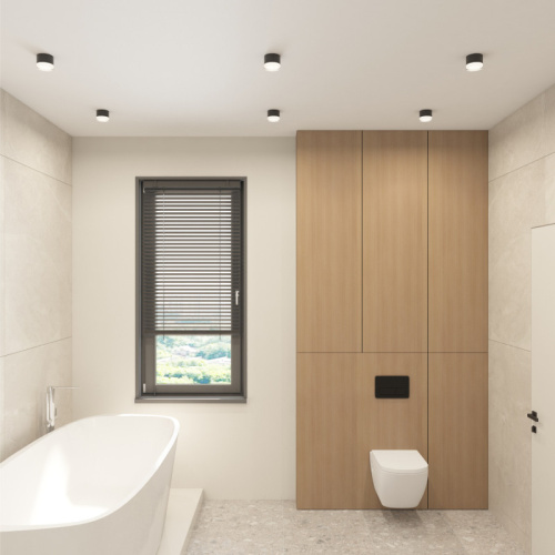 Влагозащищенный светильник Denkirs AQUA | АКВА DK-DH2610-BK фото 5