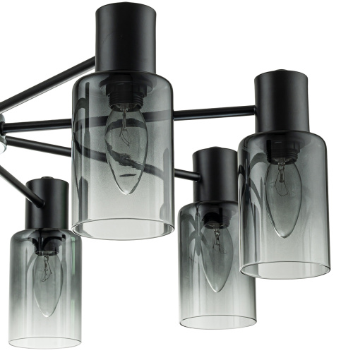 Светильник на штанге Escada 2120/8P E14*40W Black фото 4 Светильник на штанге Escada 2120/8P E14*40W Black фото 4