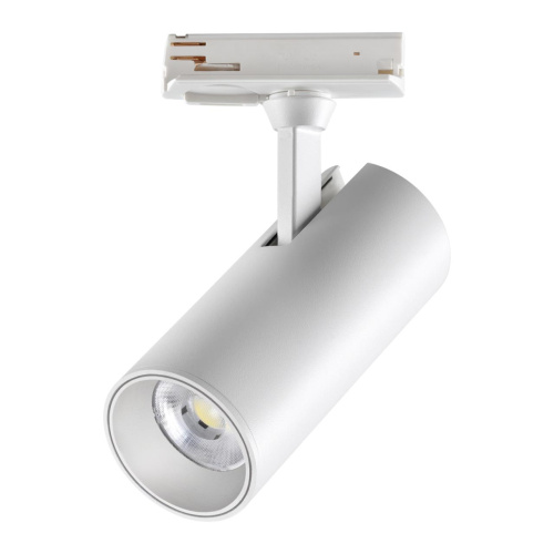 359159 PORT NT23 238 белый Светильник трековый однофазный трехжильный IP20 LED 24W 220V 3000К 2300Лм SELENE фото 6 359159 PORT NT23 238 белый Светильник трековый однофазный трехжильный IP20 LED 24W 220V 3000К 2300Лм SELENE фото 6