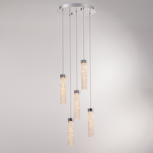 Подвесной светильник MD24030028-5A chrome/clear фото 4 Подвесной светильник MD24030028-5A chrome/clear фото 4