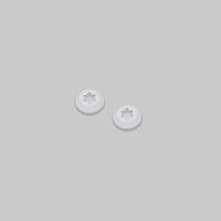 Винты Coin Caps Linear White