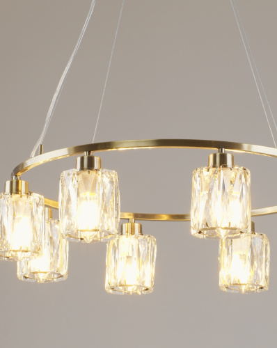 Люстра подвесная Moderli V11685-8P Prismique фото 4 Люстра подвесная Moderli V11685-8P Prismique фото 4