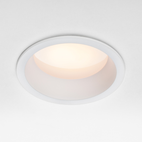 012906 Рамка (светильник) PVC д/LED-модулей 941хх и LED-ламп D50мм PIANO ROUND БЕЛЫЙ IP65 фото 4