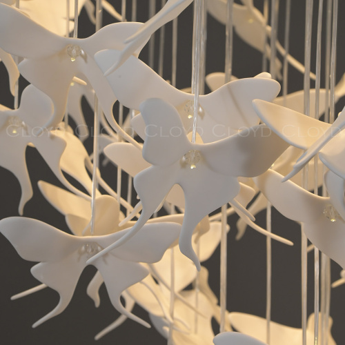 Люстра Cloyd TROPICA C9 / выс. 120 см - керамика - золото (арт.11332) фото 5 Люстра Cloyd TROPICA C9 / выс. 120 см - керамика - золото (арт.11332) фото 5