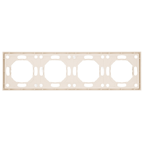 Рамка STEKKER, PFR00-5004-08 4-местная, серия Эмили, кашемир, soft touch фото 5