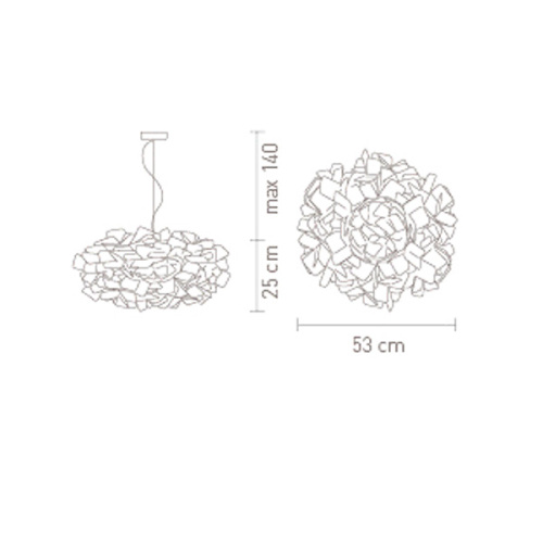 Люстра Clizia White фото 4 Люстра Clizia White фото 4