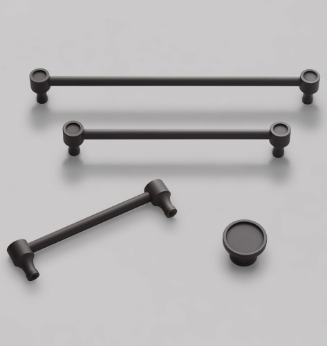 Ручка-кнопка Perles d.2.5 Oil-Rubbed Bronze фото 2