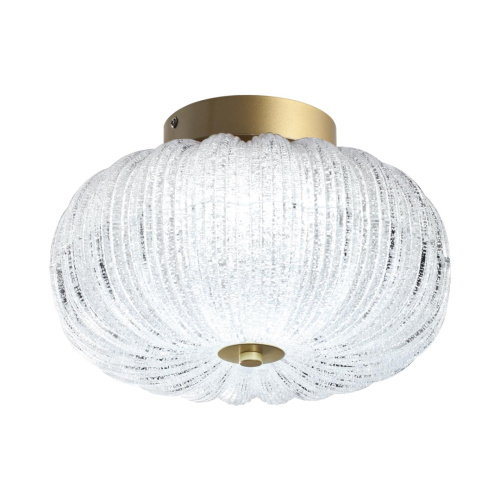 7720/24L PIKO LED SN 570 Светильник металл/стекло/прозрачный/золотой LED 24Вт 3000-6500K D300 IP20 пульт ДУ ANGELO фото 3