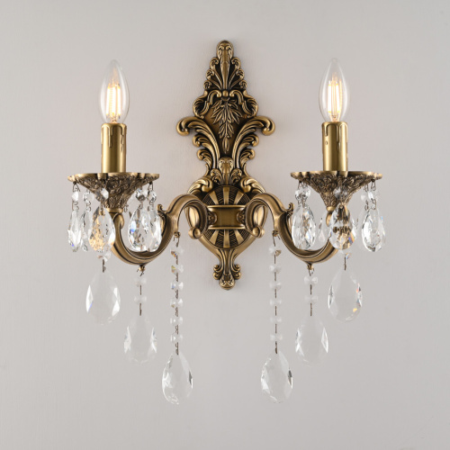 Бра с хрустальными подвесками AL7801B14/2/175 B FP Bohemia Ivele Crystal (Богемия Ивеле Кристалл) фото 3