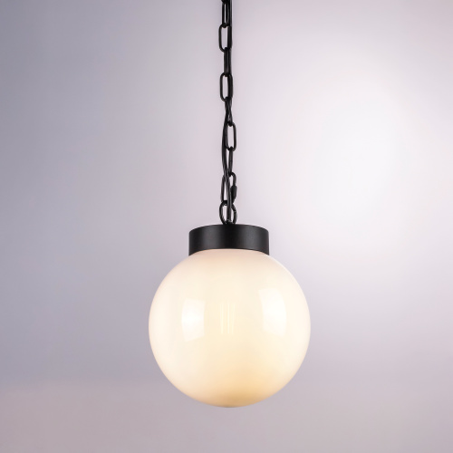 373110 Светильник BOLLA 1x10W (led) E27 ЧЕРНЫЙ IP65/IP44 фото 5